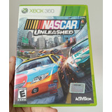 Jogo Nascar Unleashed Original Mídia Física Para Xbox 360