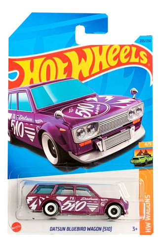 Hotwheels Datsun Bluebird Wagon 510 #235 2023