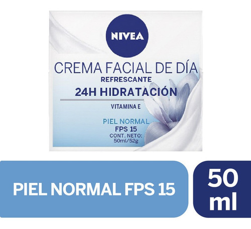 Crema Facial Hidratante Activa Día Nivea Fps15 50ml