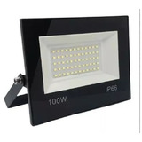 Kit 5 Refletor Led 100w Smd Ip66 Holofote 6500k Luz Branca