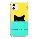 Capa Capinha Com Nome Personalizada Gato 1