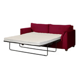 Sofa Cama Milan 2pl Tela Velvet Burdeo