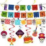 Decoraciones Para Fiestas Mexicanas, Paquete De 3 Pancartas 