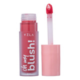Blush Líquido Oh My Blush! 6ml - Vizzela - Efeito Natural Cor Do Blush Plum Red