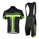 Jersey De Ciclismo Corto De Tela Para Ciclismo, Conjunto De