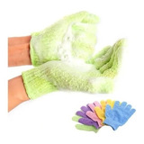 2 Guantes Exfoliante Para Ducha Baño Limpieza Desinfección