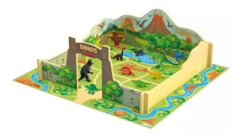 Dinos Park Playset Animais Para Montar Junges