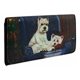 West Highland White Terrier Monedero (westie) Perro Diseñado