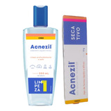 Kit Acnezil Sabonete Facial 200ml + Gel Secativo 10g Cimed