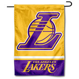 Bandera De Jardín Doble De Los Angeles Lakers