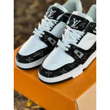 Tenis Louis Vuitton Trainer Blanco #26.5