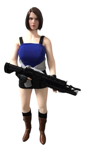 Jill Valentine Resident Evil Action Figure Articulada - Novo