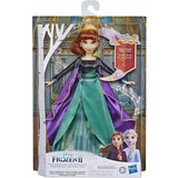 Disney Frozen Anna Aventura Musical -muñeca Q Canta- Hasbro-