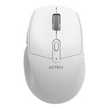 Mouse Acteck Mi680 1600dpi 6 Botones Inalambrico Usb Blanco