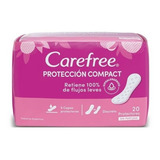 Protectores Diarios Carefree® Protección Compact X 20 Un.