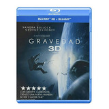 Gravedad Blu Ray 3d Película Nuevo Sandra Bullock