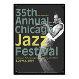 #623 - Cuadro Decorativo Vintage - Jazz Trompeta Miles Davis