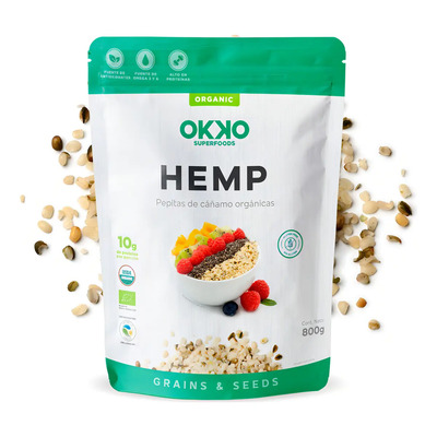 OKKO Semillas Hemp Orgánico 800 g | Envío gratis