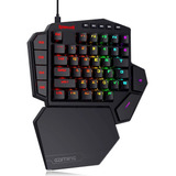 Teclado Mecânico Redragon Gamer Rgb Ditix K601 Switch Blue