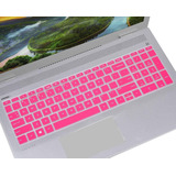 Funda De Teclado Para Hp Envy X360 | Silicona / Rosa Fuerte