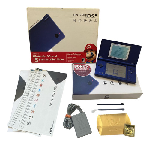 Consola Usada Nintendo Dsi Mario Collection Completa+r4