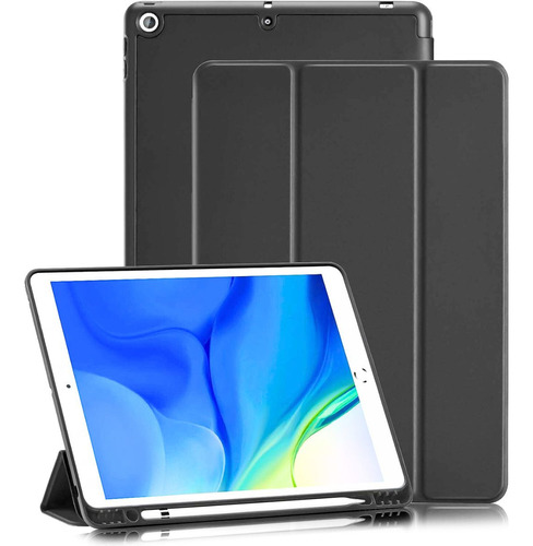 Capa Para iPad 9 Geração 10.2 Anti Impacto Com Suporte Canet