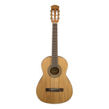 Guitarra Criolla Clásica Fender Fa-15n Natural Brillante Para Diestros