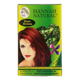 Hennas - Hannah Natural 100% Puro Polvo De Henna, De 100