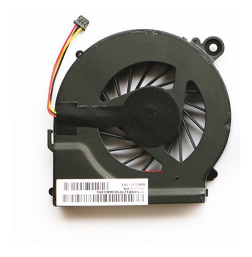 Cooler Para Hp Compaq G42 Cq42 G62 Cq56 Cq62 G72  3 Hilos