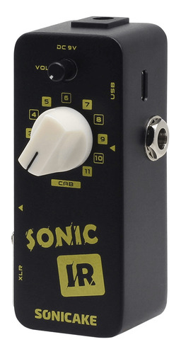 Pedal Leitor Ir 11 Gabinetes Sonicake Qss-12 Simulador Gab R