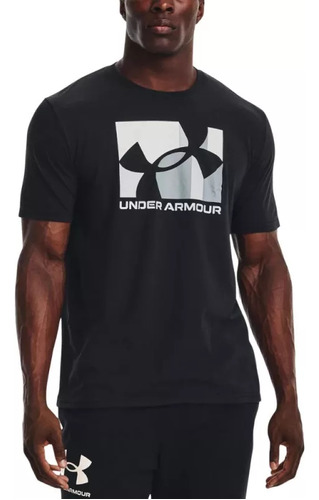 Playera Fitness Under Armour Multicolor Negro Hombre 1373990