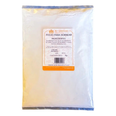 Polvo Para Hornear 500 Gramos Doble Acción | MercadoLibre