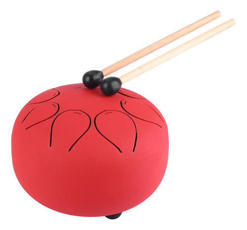 Mini Tambor De Língua De Percussão De Aço Inoxidável De 6 Po