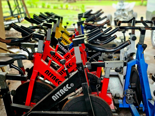 12 Bicicletas Spinning Nitrec Usadas