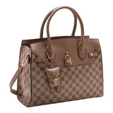 Bolsa Feminina Chenson Satchel Elemento Gráfico Detalhe Urso