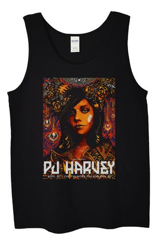 Polera Musculosa Pj Harvey Live At The Fill Rock Abominatron