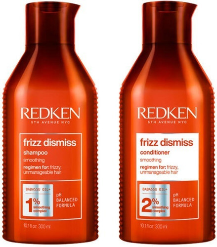  Redken Shampoo + Acondicionador Frizz Dismiss