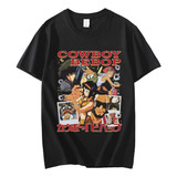 Axl Camisetas Cowboy Bebop Hombre Manga Corta Casual Anime