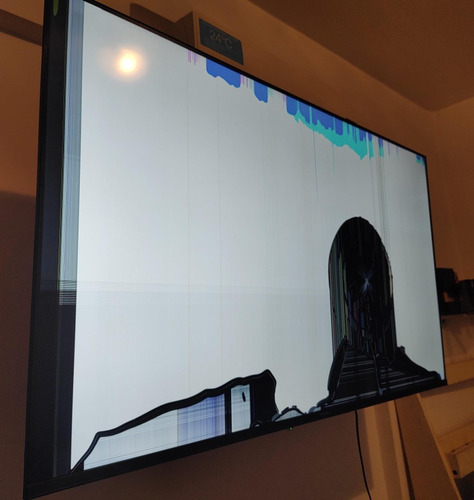 Smart Tv 55  Admiral 4k Google. Para Reparar / Para Repuesto