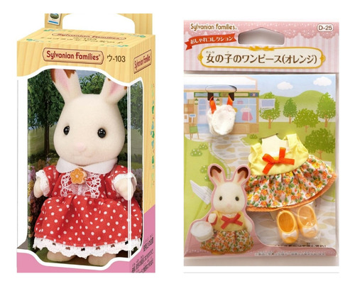 Conejita Y Pijama Sylvanian Families Calico Critters Ternuri