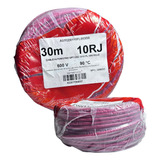 Cable Automotriz Calibre 10 100% Cobre 30 Metros