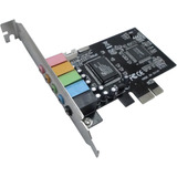 Placa De Sonido 5.1 Interna Pci Express 3,5mm Mic