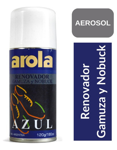 Renovador Arola Azul Para Gamuza Y Nobuck  