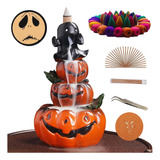 Quemador De Incienso De Calabaza Para Decoración De Hallowee