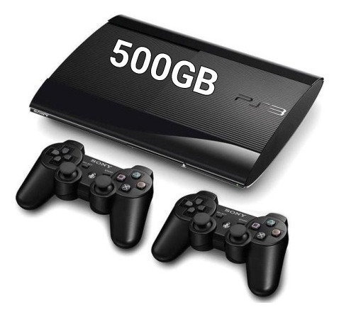 Ps3 500gb Super Slim + Jogos Originais 