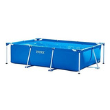 Piscina Rectangular Intex Para Niños Al Aire Libre.