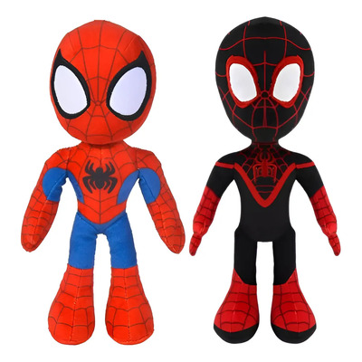 Set 2 Peluches Spider Man 32 cm Hipoalergénico Algodón Suave | MercadoLibre
