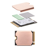 Dissipador De Calor Cobre Puro Ssd M.2 2230 Steam Deck Pc