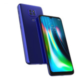 Smartphone Motorola Moto G9 Play 64gb Tela 6.5  Azul Safira