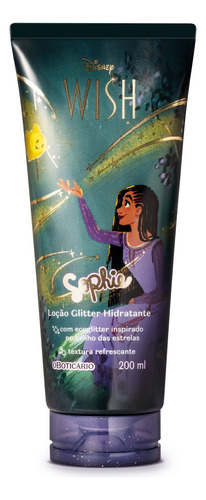  Boticário Sophie Disney Wish Loção Glitter Corporal 200ml